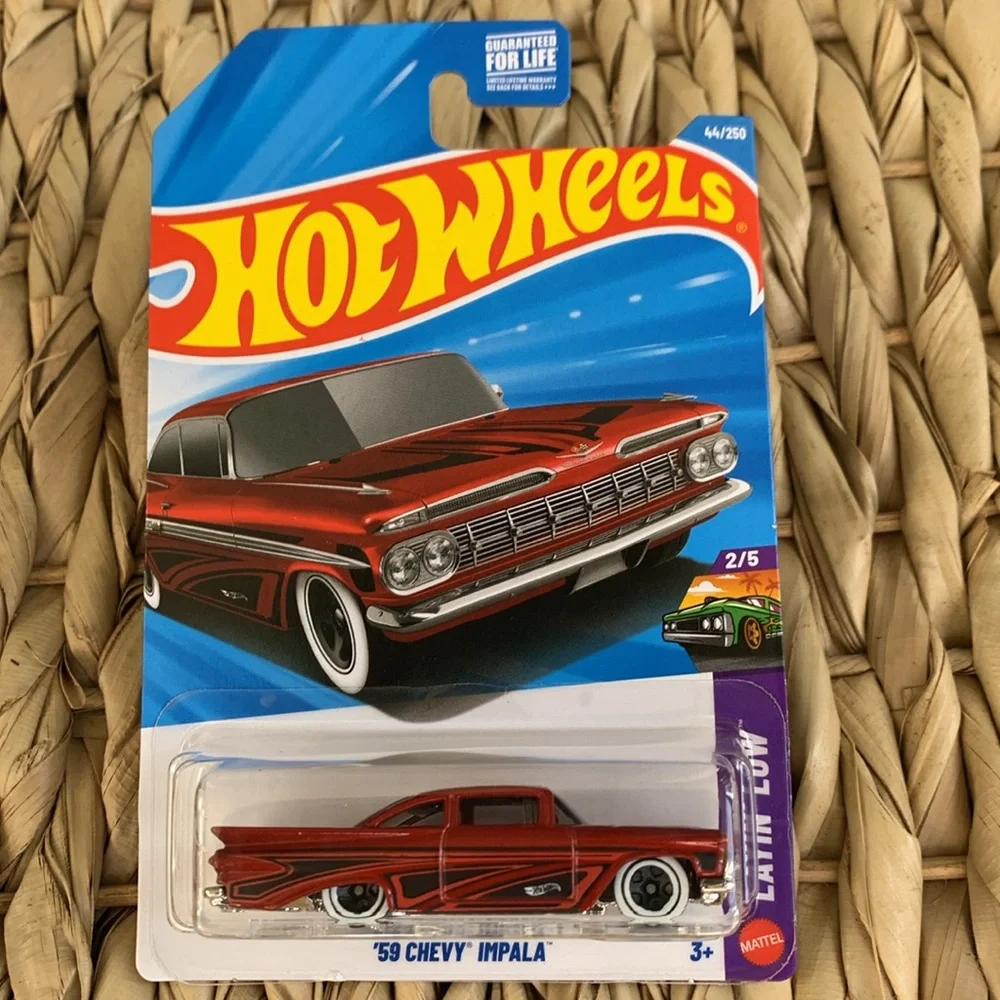 59 Chevy Impala Hot Wheels Red Car 1959 Chevrolet Hotwheels New 2026